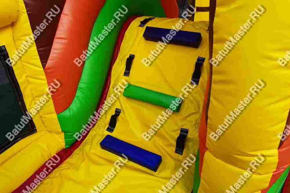 Коммерческий надувной батут "Сафари-экскурсия" 5*5*2,8 м