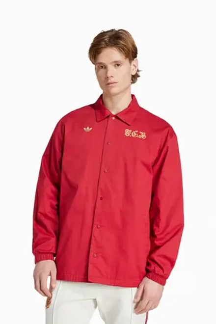 Ветровка adidas FC Bayern 24/25 125 Anniversary - красный