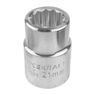 Головка 21мм 3/4''12гр. FORCEKRAFT FK-56921