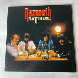 Винтажная виниловая пластинка LP Nazareth Play N The Game (Япония 1976) (Без Оби)