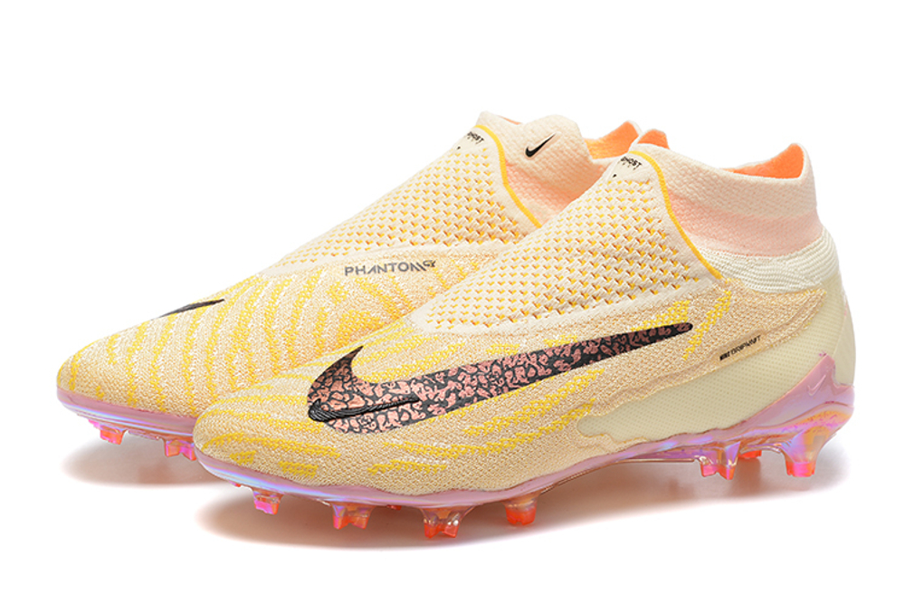 Бутсы Nike Phantom GX Elite FG (Оранжевый)