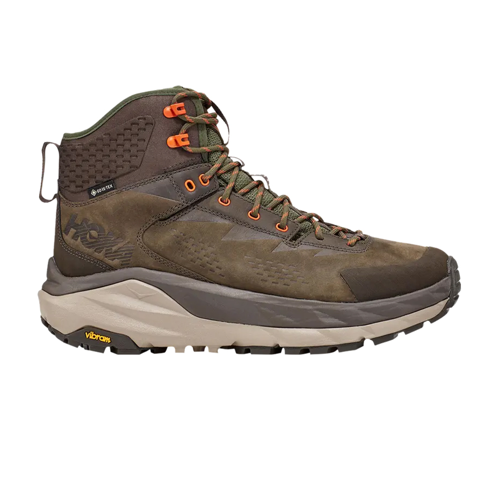 Ботинки мужские HOKA M KAHA GTX Black Olive / Green