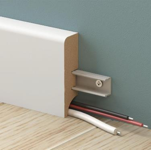 Планка Aberhof монтажная для плинтуса 2400 мм