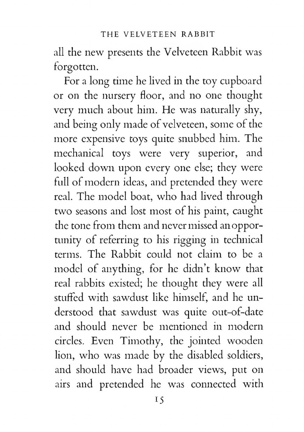 The velveteen rabbit. or, How toys become real | M. Williams Bianco