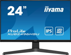 Монитор Iiyama 24;; ProLite XUB2496HSU-B1 1920x1080 IPS LED 75Гц 1ms FreeSync HDMI DisplayPort