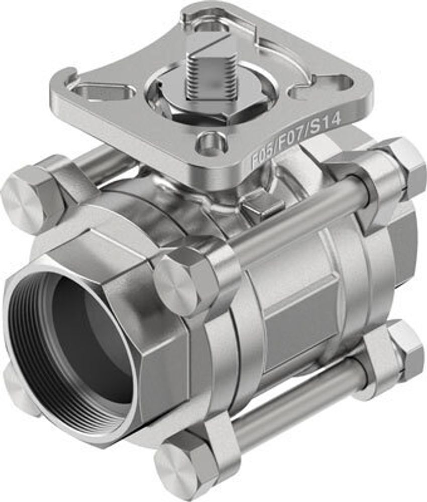 VZBE-11/2-WA-63-T-2-F0507-V15V15 Шаровой кран