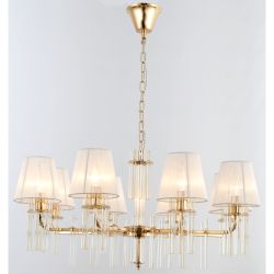 Люстра Rivoli Lilith 1039-308 8 х Е14 40 Вт хрусталь
