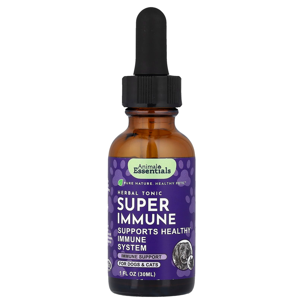 Animal Essentials, Super Immune, для собак и кошек, 30 мл (1 жидк. унция)