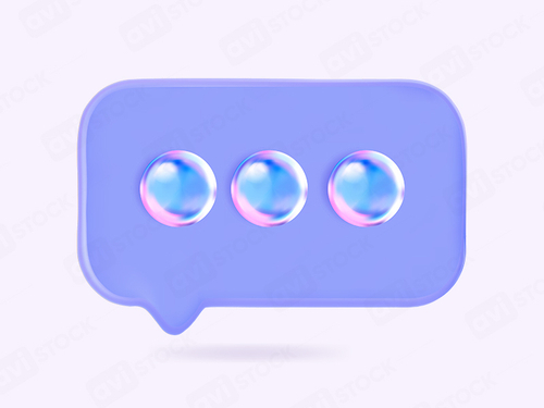 3D изображение диалогового окна