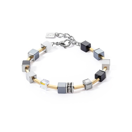 Браслет Coeur de Lion Black-White-Grey 2700/30-1333