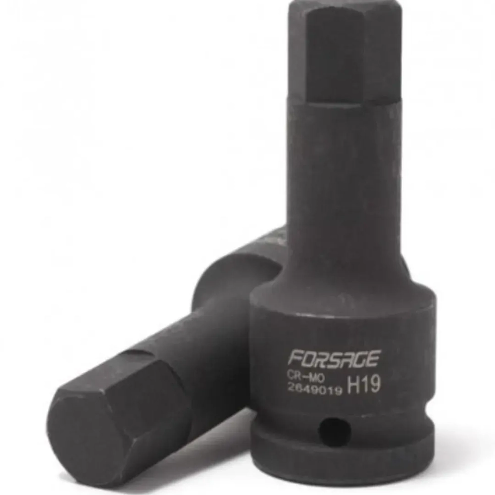 Головка-бита 6-гранная ударная 27мм 3/4'' RockForce##Rock FORCE RF-2649027