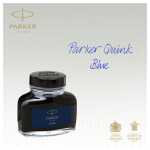 Чернила Parker "Bottle Quink" синие, 57мл