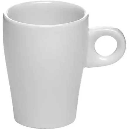 Чашка кофейная «Кунстверк» фарфор 90мл D=56,H=70,L=78мм белый