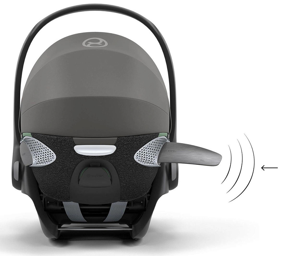 Коляска Cybex Talos S Lux TPE complete Cloud T Mirage Grey Plus 3 в 1 Stormy Blue с дождевиками