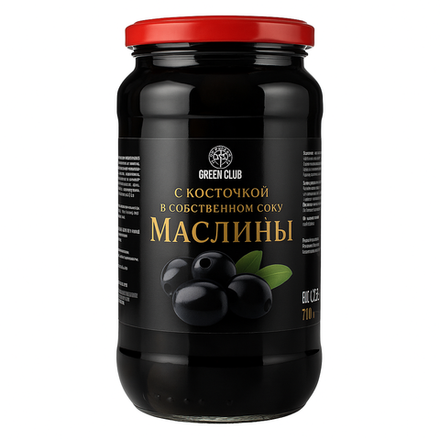 Маслины без косточек Green Club 340 гр