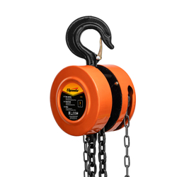 Таль цепная, 3 т, H подъема 3 м, расстояние между крюками 470 мм Sparta