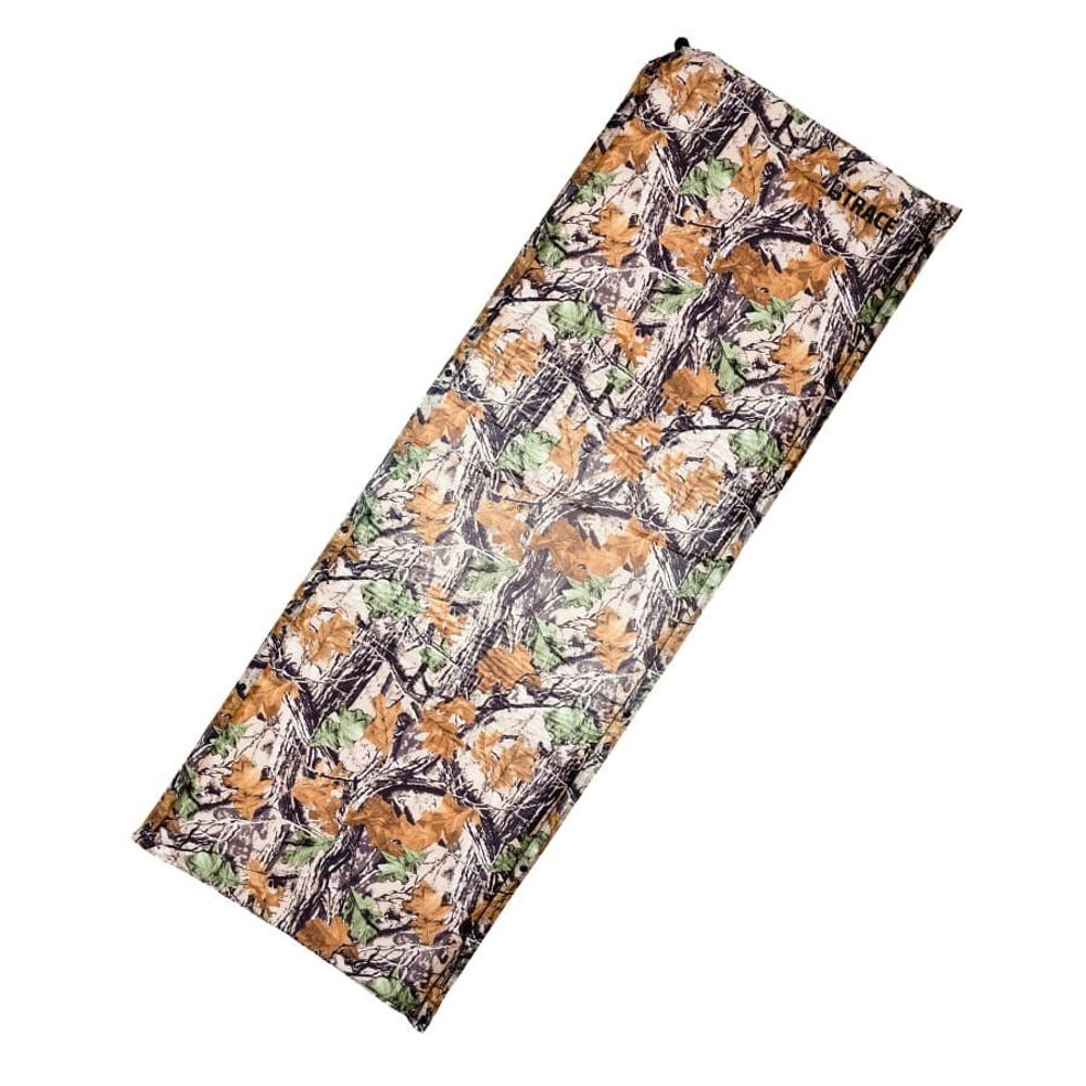 Коврик самонадувающийся BTrace Basic Camo 5, 185х66х5 (M0203) (камуфляж)