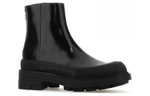 Alexander McQueen Tread Ankle Boots Black