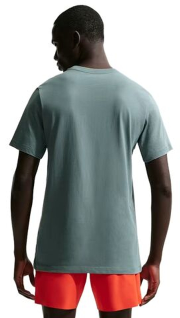 Мужская теннисная футболка Nike Court Heritage Tennis - mineral slate