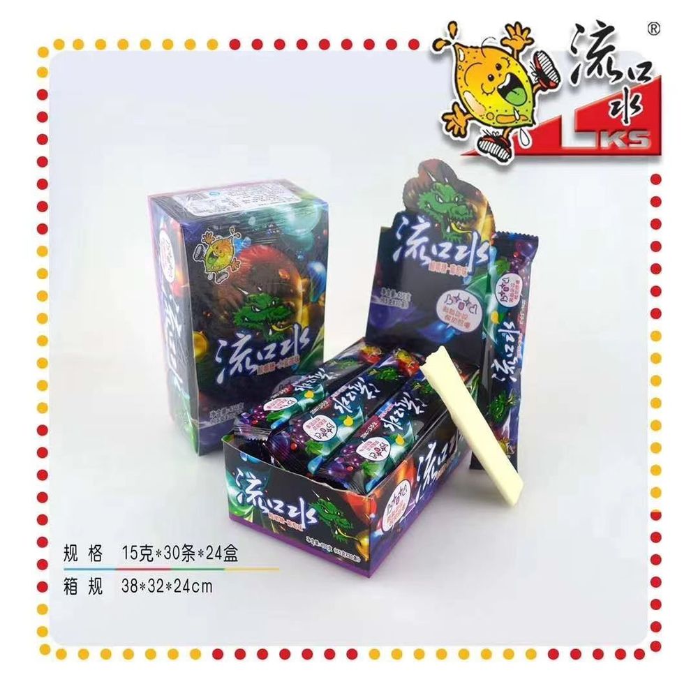 Жевательные конфеты кислые ассорти Liukoushui 15г