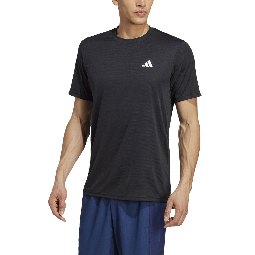 Мужское теннисное поло adidas Essentials Training T-Shirt Men - Black