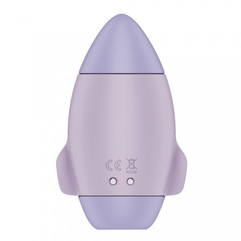 Стимулятор клитора с воздушной стимуляцией и вибрацией Satisfyer Mission Control (лиловый)