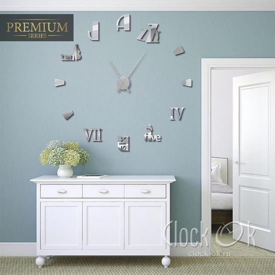 Настенные 3D часы Jazz