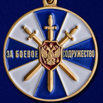 Медаль "За боевое содружество" ФСБ РФ Учреждение: 04.10.2001