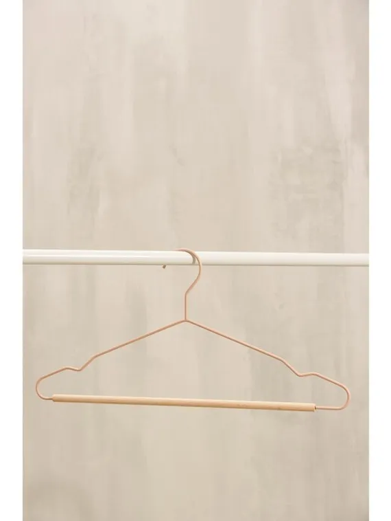 Вешалка для одежды SAVANNA Wood, 41,5×22,5×1 см, цвет розовый