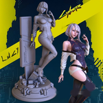 Люси lucy Lucyna Cyberpunk Киберпанк Коллекционная Фигурка Аниме