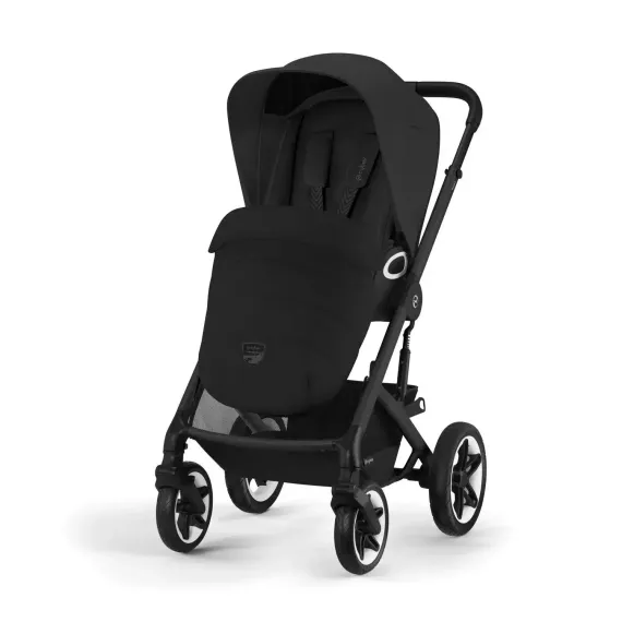 Детская коляска Cybex Talos S Lux 2 в 1 BLK Moon Black