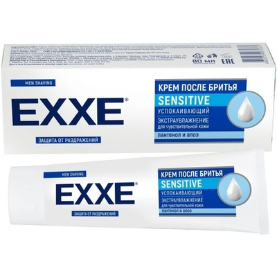 EXXE SENSITIVE крем п/бритья Успокаивающий 80мл.