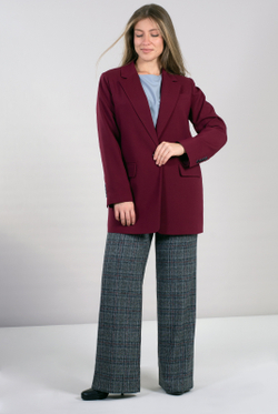 Брюки женские 02, клетка #406Клб0202