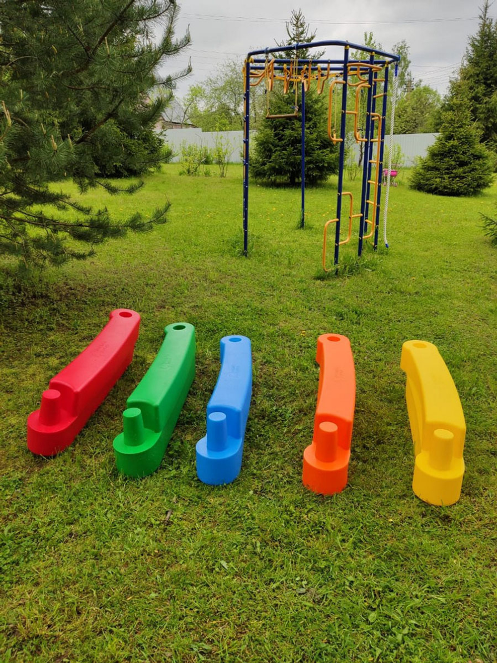 Песочница 6-х секционная Полимер-Групп(2200x1990x300см;24кг;) - арт.559243