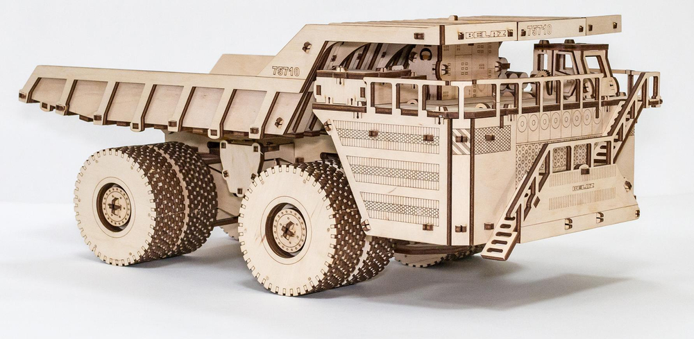 Конструктор деревянный 3D EWA BELAZ 75710
