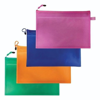 Папка-конверт А5 на молнии 2 отделения "Energy" ПВХ микс 229553 (BRAUBERG)