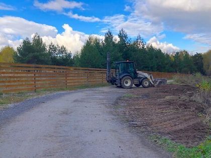 Расширение части подъездной дороги к «Усадьбе Романово»