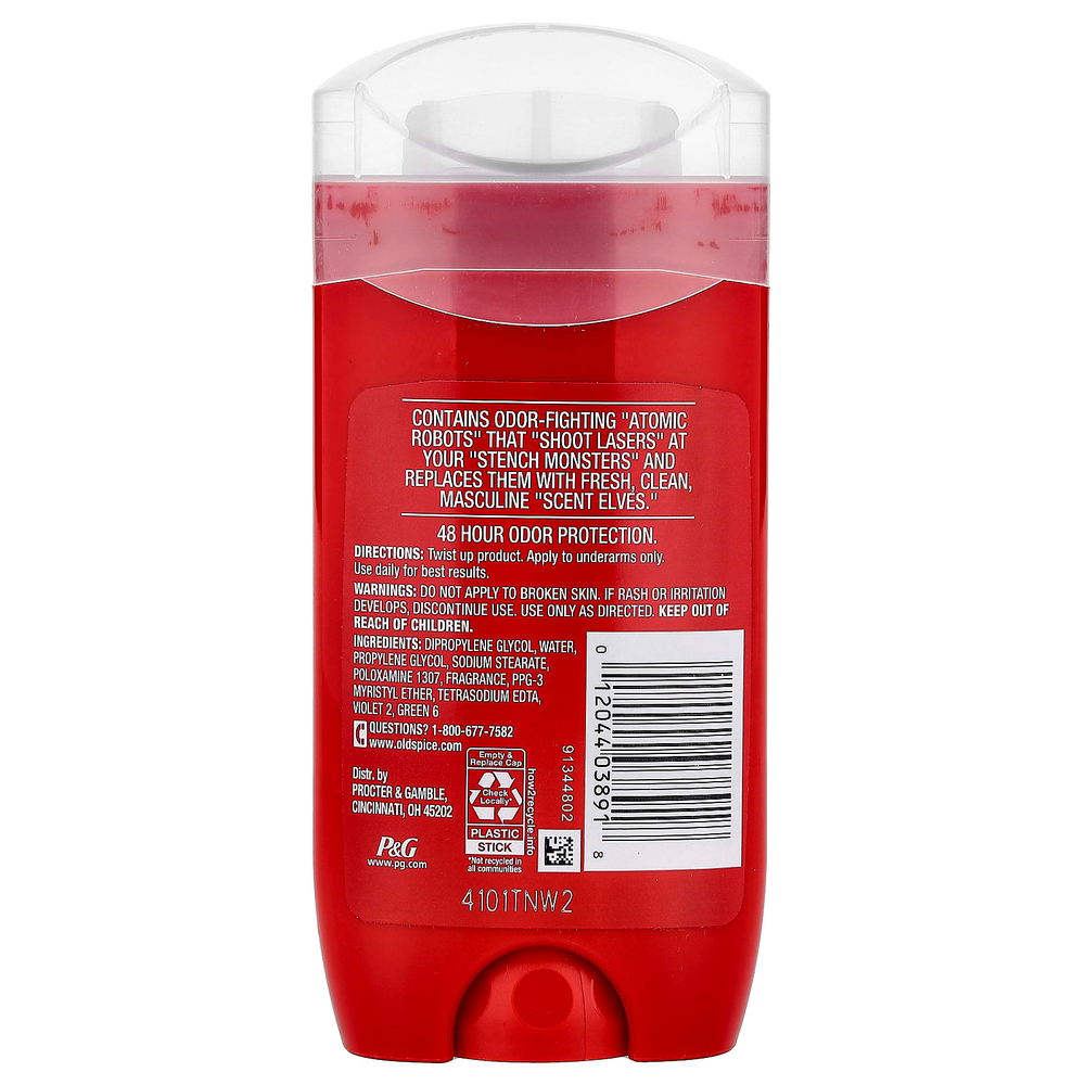 Old Spice, High Endurance, Pure Sport, дезодорант для спорта, 85 г (3 унции)