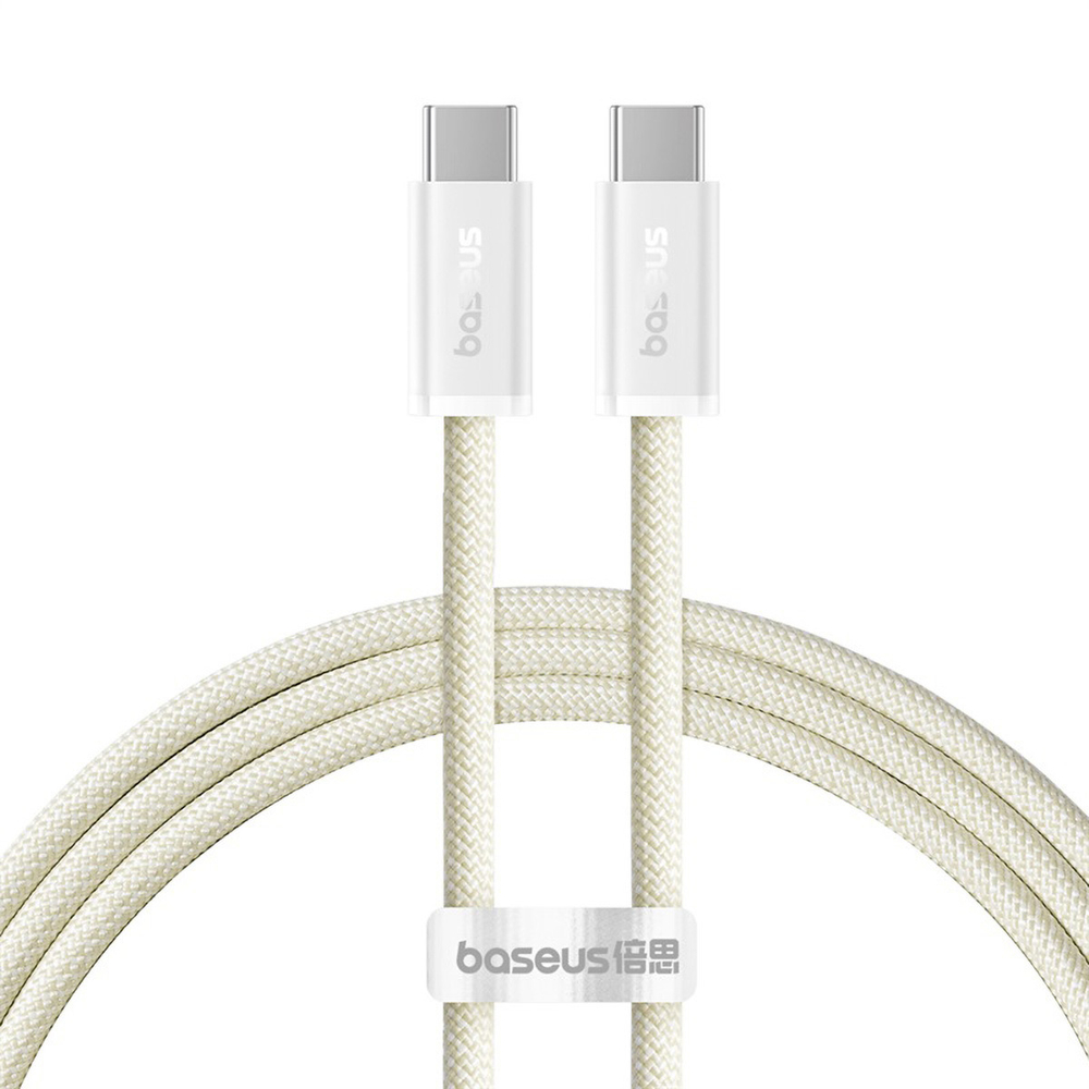 USB-C Кабель Baseus Dynamic 3 Charging+Data 100W 1m - Custard Yellow