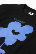 Футболка FOS Love Message плотная мужская черная