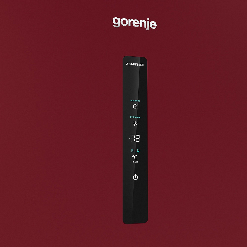 Отдельностоящий двухкамерный холодильник Gorenje NRK6192AR4