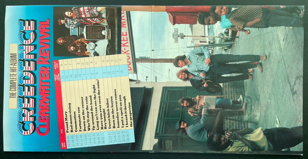 Creedence Clearwater Revival - The Complete Hit-Album 2LP (Голландия 1985г.)