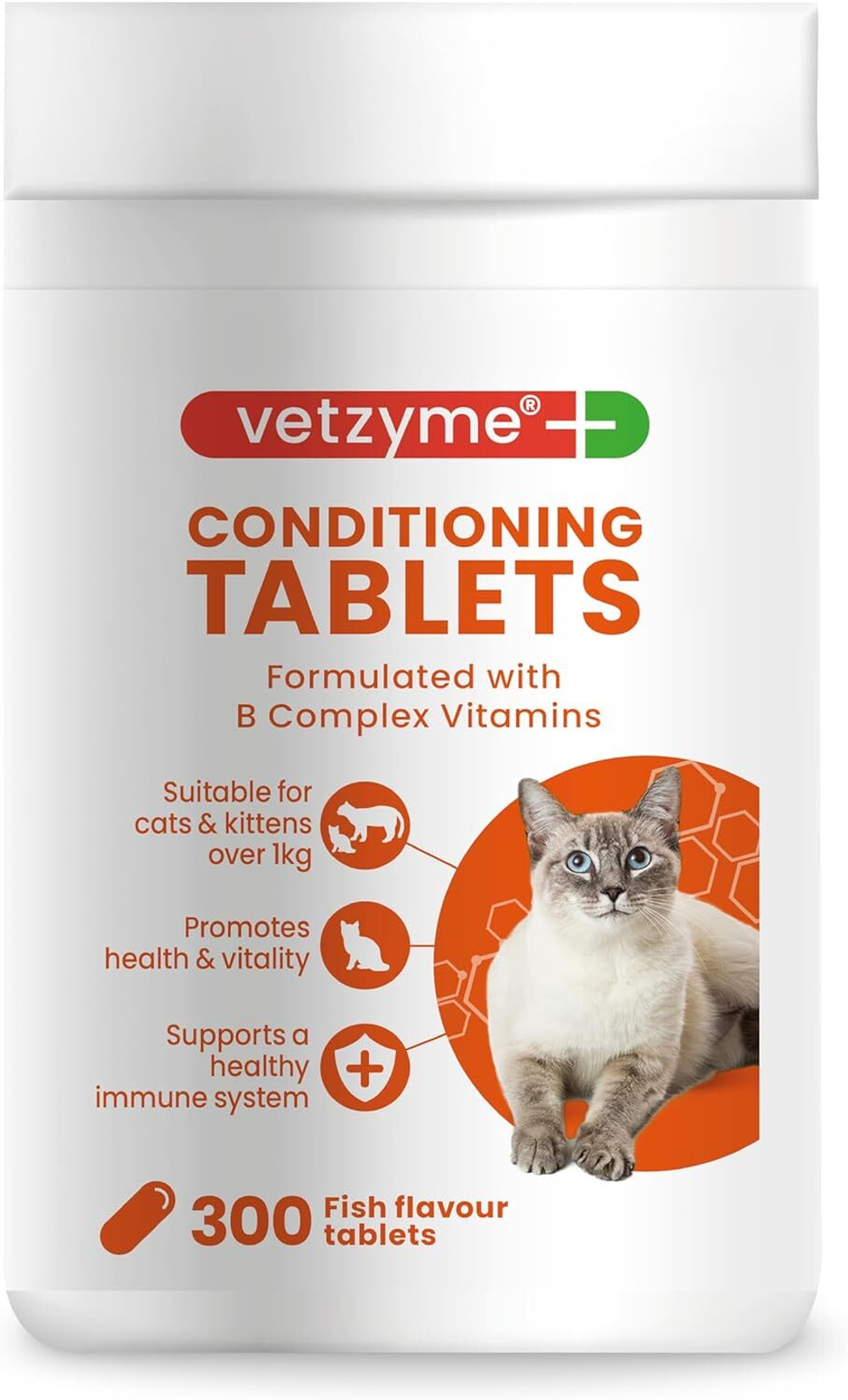 Vetzyme (Kitzyme) Conditioning Tablets  Китзим для кошек