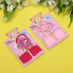 Аксессуары для волос детские «Little Bunny- Цветочек», 3 цвета, (7 резинок), 10*16 см