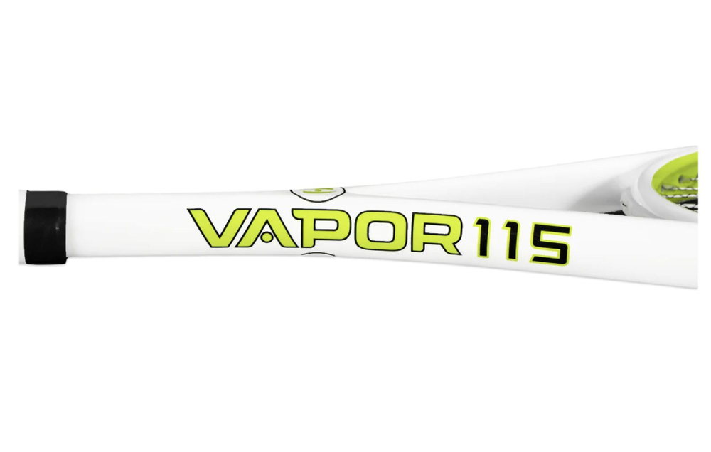 Harrow Vapor 115 Custom Raneem El Welily (2024), Squash Racket, White/Green