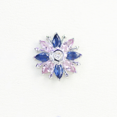 Wind Rose tops with Precious stone