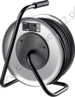 STAYER PRO 325 КГ 3х2.5 50м 4000Вт IP44, Силовой удлинитель на стальной катушке (55076-50)