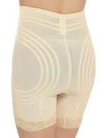 Корсетные панталоны с завышенной талией (Размер: XL) (Цвет: черный)