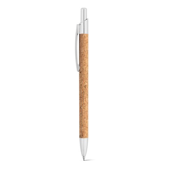 NATURA. Шариковая ручка из пробки и алюминия с зажимом