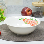 Салатник 970мл 20,5см Нежные розы (эконом) (84791)